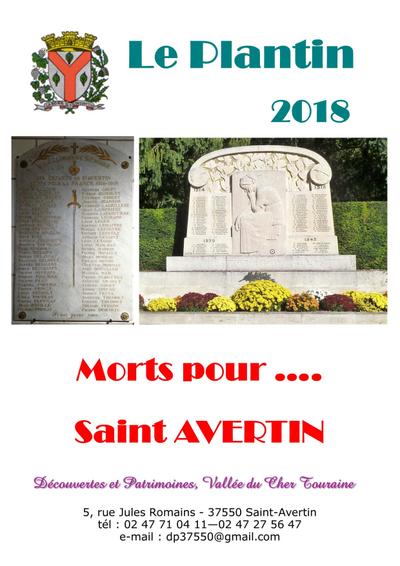 Morts pour ..... Saint - Avertin