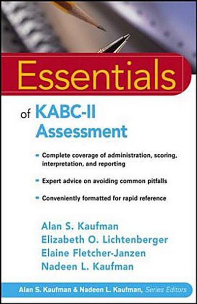 Essentials of Kabc-II Assessment