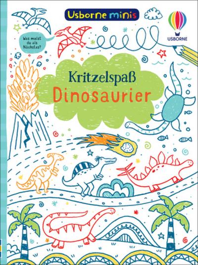 Usborne Minis: Kritzelspaß Dinosaurier