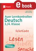Auer Lernkontrollen Deutsch 3.-4. Klasse