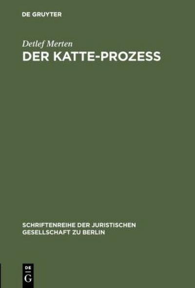 Der Katte-Prozeß