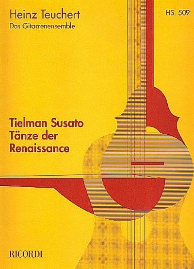 Tänze der Renaissancefür 3-4 Gitarren