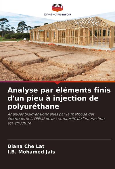 Analyse par éléments finis d’un pieu à injection de polyuréthane