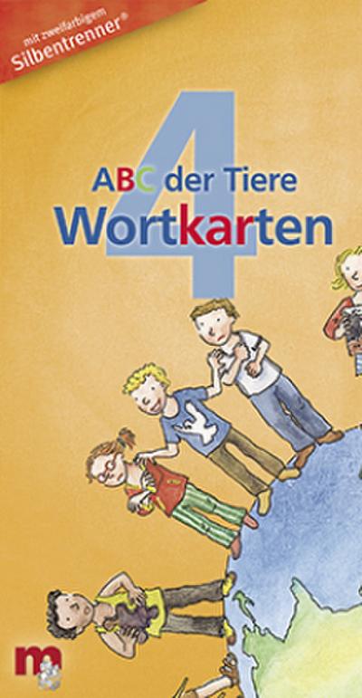 ABC der Tiere 4 - Wortkarten in 5-Fächer-Lernbox 