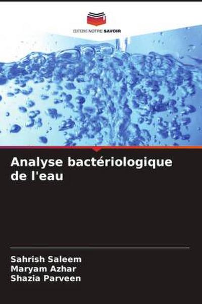 Analyse bactériologique de l’eau