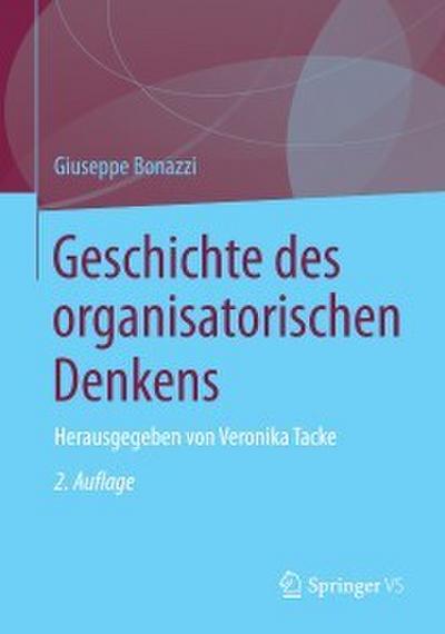 Geschichte des organisatorischen Denkens