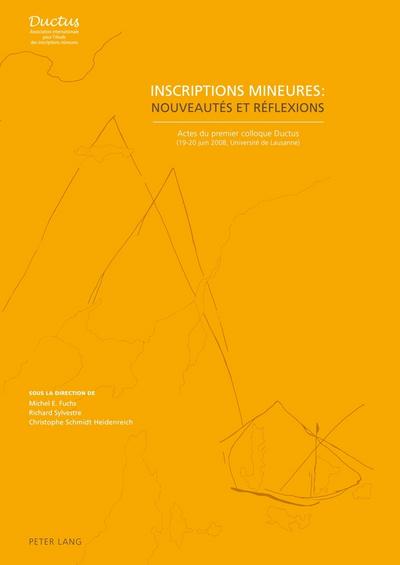 Inscriptions mineures : nouveautés et réflexions