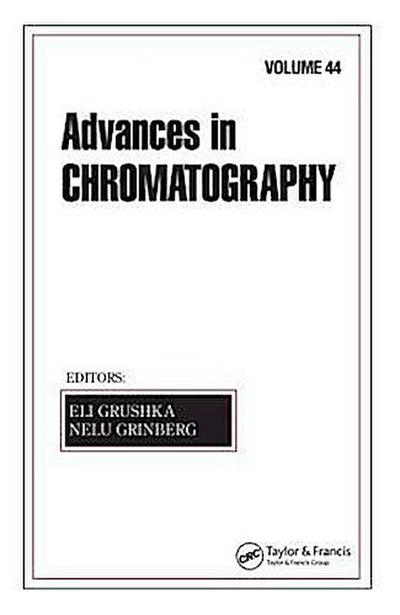 Grushka, E: Advances In Chromatography