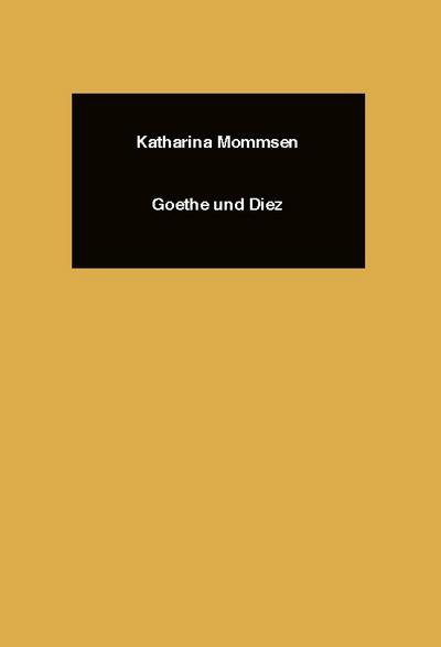 Goethe und Diez