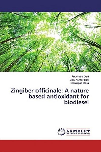 Zingiber officinale: A nature based antioxidant for biodiesel