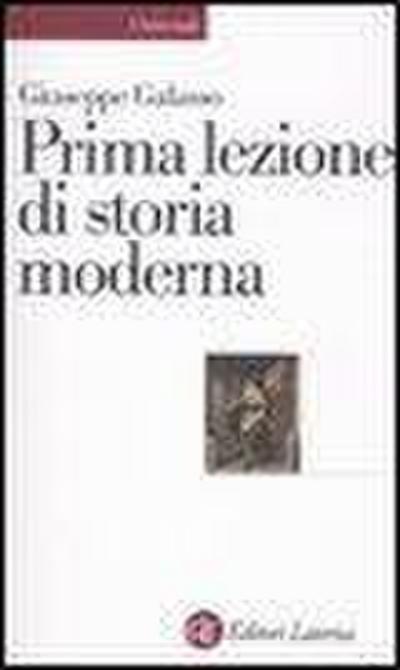 Prima lezione di storia moderna