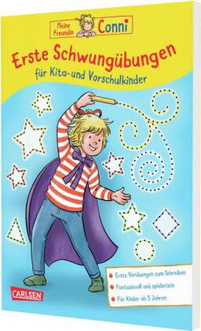 Conni: Erste Schwungübungen für Kita- und Vorschulkinder