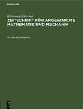 Zeitschrift für Angewandte Mathematik und Mechanik. Volume 65, Number 12