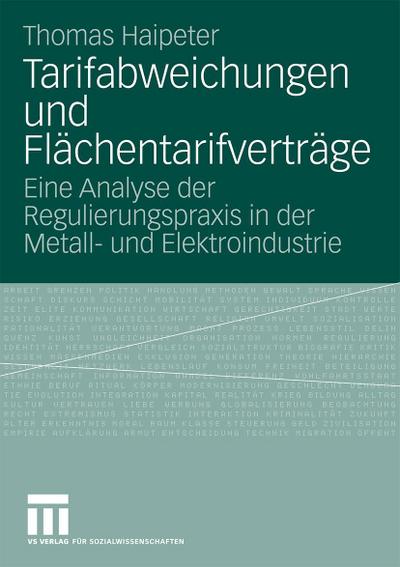 Tarifabweichungen und Flächentarifverträge
