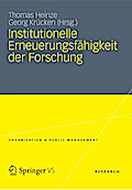 Institutionelle Erneuerungsfähigkeit der Forschung