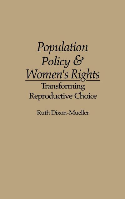 Population Policy and Women’s Rights