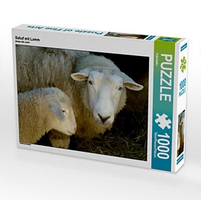 Schaf mit Lamm (Puzzle)