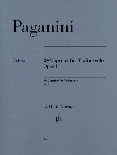 Nicolò Paganini - 24 Capricci op. 1