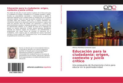 Educación para la ciudadanía: origen, contexto y juicio crítico