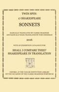 Twin Spin - 17 Shakespeare Sonnets Radically Translated and Back-Translated by Ulrike Draesner and Tom Cheesman
