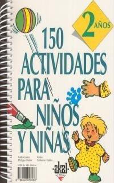 150 actividades para niña de 2 años. Libro de actividades