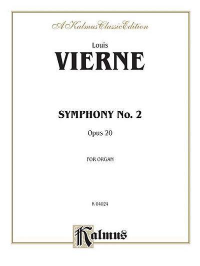 Symphony No. 2, Op. 20: Sheet