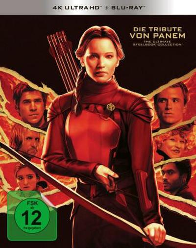 Die Tribute von Panem, 4 4K UHD-Blu-ray + 4 Blu-ray (10th Anniversary Gesamtedition)