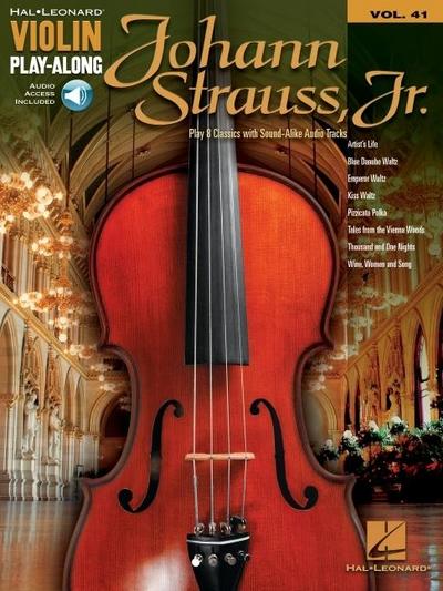 Johann Strauss - Violin Play-Along Volume 41 with Online Audio