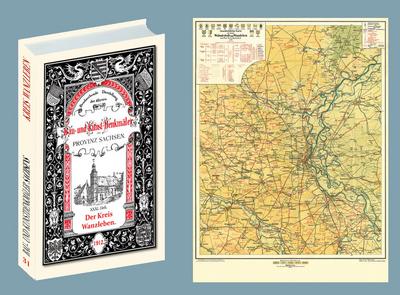 Bau- und Kunstdenkmäler des Kreises Wanzleben 1912 - Buch und Karte