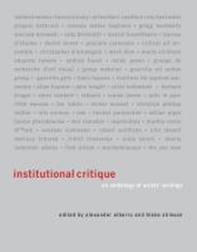 Institutional Critique