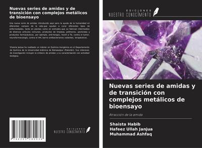 Nuevas series de amidas y de transición con complejos metálicos de bioensayo