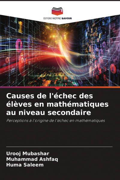 Causes de l’échec des élèves en mathématiques au niveau secondaire