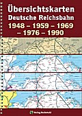 Übersichtskarten Deutsche Reichsbahn 1948,1959,196