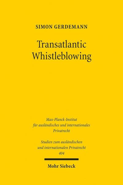 Transatlantic Whistleblowing