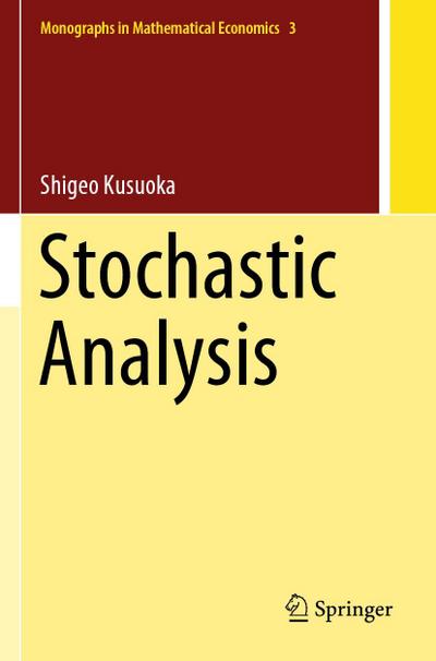 Stochastic Analysis