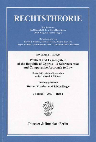 Political and Legal System of the Republic of Cyprus