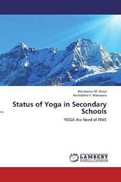Status of Yoga in Secondary Schools