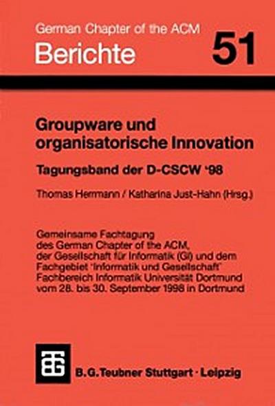 Groupware und organisatorische Innovation