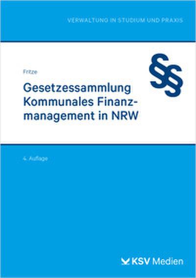 Gesetzessammlung Kommunales Finanzmanagement in NRW