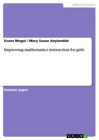 Improving mathematics instruction for girls