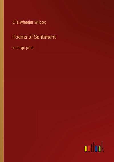 Poems of Sentiment