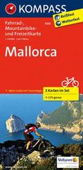 KOMPASS Fahrradkarte 3500 Mallorca (2 Karten im Se