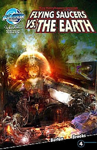 Flying Saucers Vs. the Earth #4