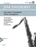 Easy Jazz Conception Tenor & Soprano Sax, w. Audio-CD