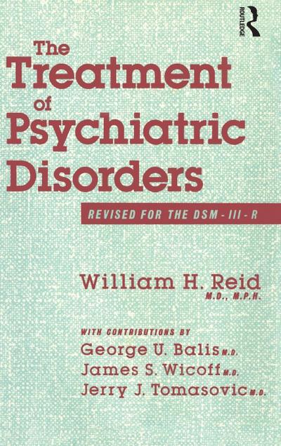 The Treatment Of Psychiatric Disorders