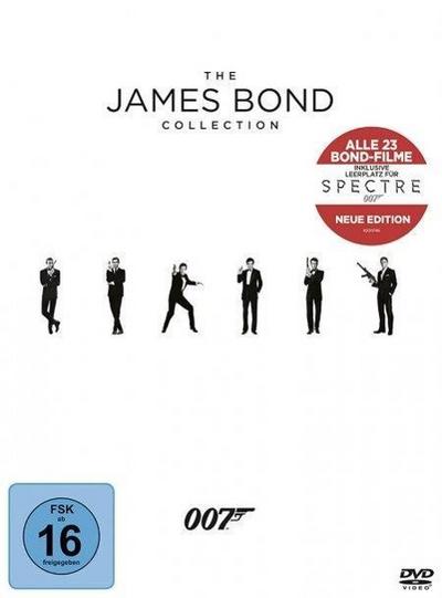James Bond 007: Die Jubiläums-Collection, 23 DVDs