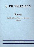 Sonate F-Durfür Blockflöte (Flöte) und Bc