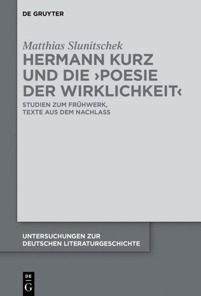 Hermann Kurz und die ’Poesie der Wirklichkeit’
