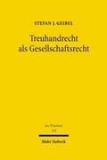Treuhandrecht als Gesellschaftsrecht