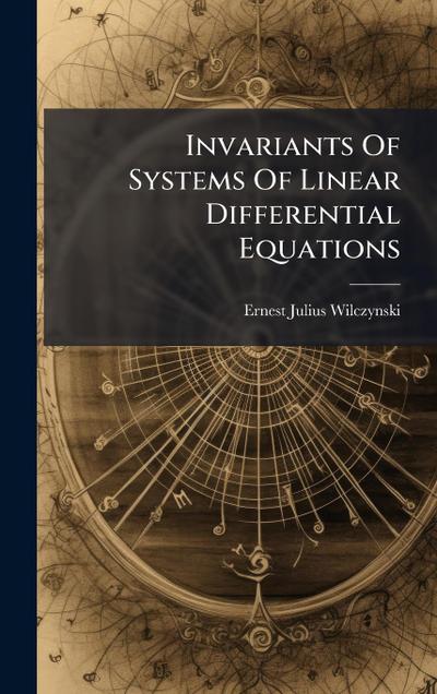 Invariants Of Systems Of Linear Differential Equations
